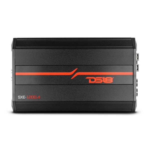DS18 DS18 SXE-1200.4/BK Car Amplifier Stereo Full-Range Class A/B 4-Channel