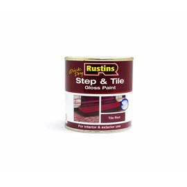 Rustins Quick Dry Step & Tile Paint Red 250ml