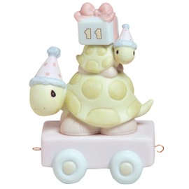 Precious Moments Birthday Train Take Your Time It's Your Birthday Figurine