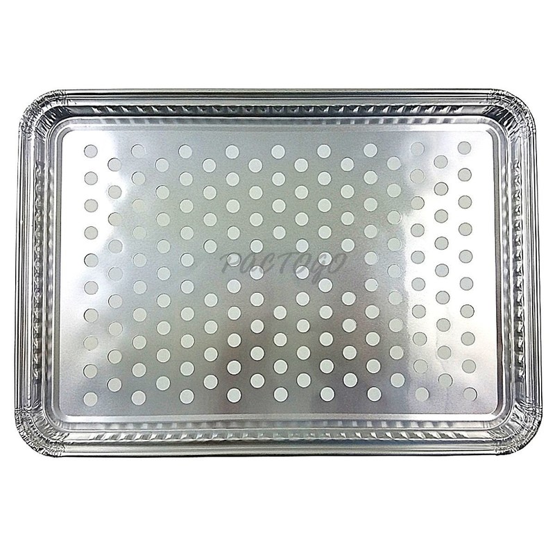 Pactogo 16" x 11" Aluminum Foil BBQ Gourmet Grill Topper