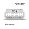The Grooming Society Double Edge Safety Razor Blades, 50 Count