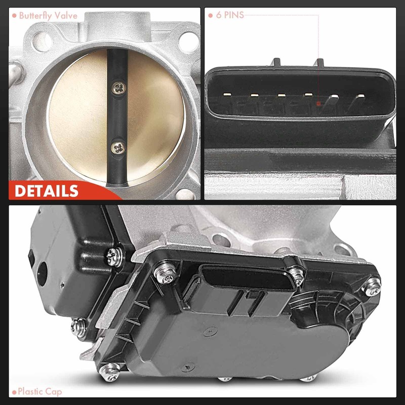 A-Premium Electronic Throttle Body Compatible with Honda CRV 2010-2014, Accord