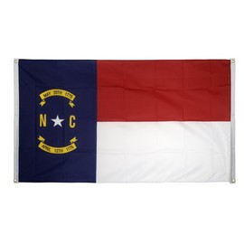Flaggenfritze® Balcony Flag USA North Carolina 90 x 150 cm