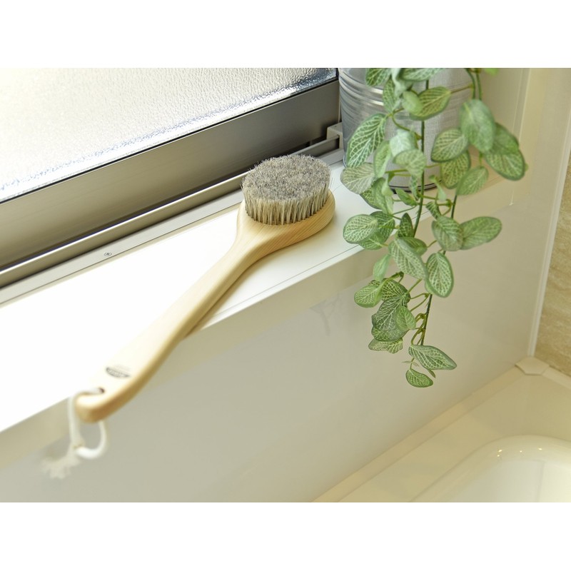Ishizu 10380 Cypress Body Brush, Horse Hair, Large, Soft