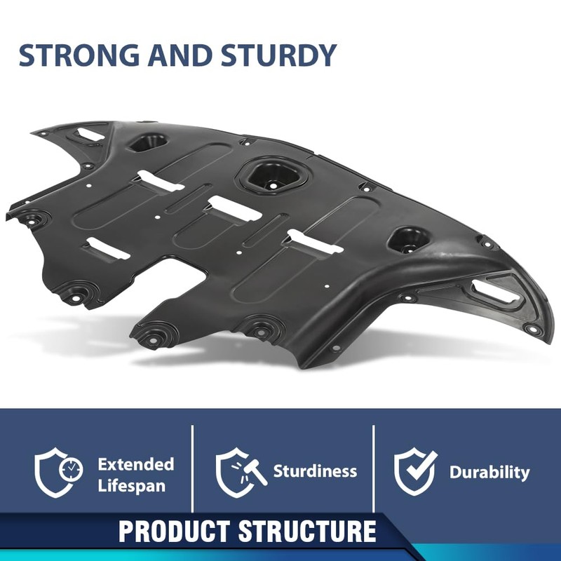PIT66 Front Engine Splash Shield Compatible with Hyundai Tucson 2016-2021
