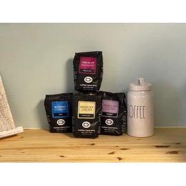 Vanilla Macadamia Nut Decaf Coffee by Coffee Beanery | 12oz Flavored Decaf Coffee Ground Medium Roast Coffee | 100% Specialty Arabica Coffee Ground | Gourmet Coffee | Flavored Ground Coffee Medium Roast