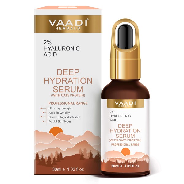 Deep Hydration Serum With 2% Hyaluronic Acid & Oats Protein