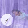 GTDOOCE Mückennetz Bett,Moskitonetz Bett 60x250x1100cm,Mosquito Netz Reise,Moskitonetz Reise,Betthimmel Mädchen für