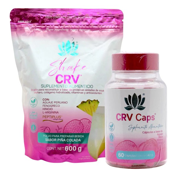 Pure Duo Curves Crv 60 Caps Shake Crv Piña Colada