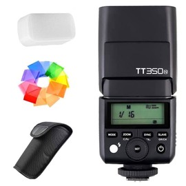 Godox TT350N Mini Camera Flash for Nikon DSLR Mirrorless Digital Camera TTL 2.4G 1/8000s HSS GN36, Speedlite Flash for Photography