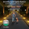 T-SUN Solar Deck Lights Outdoor Waterproof, Deck Lights Solar Powered,