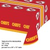 Trendware Kansas City Chiefs Plastic Tablecloths, 3 ct