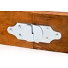 Red Hound Auto Qty 4 Straight Brackets Wood Sides Stake