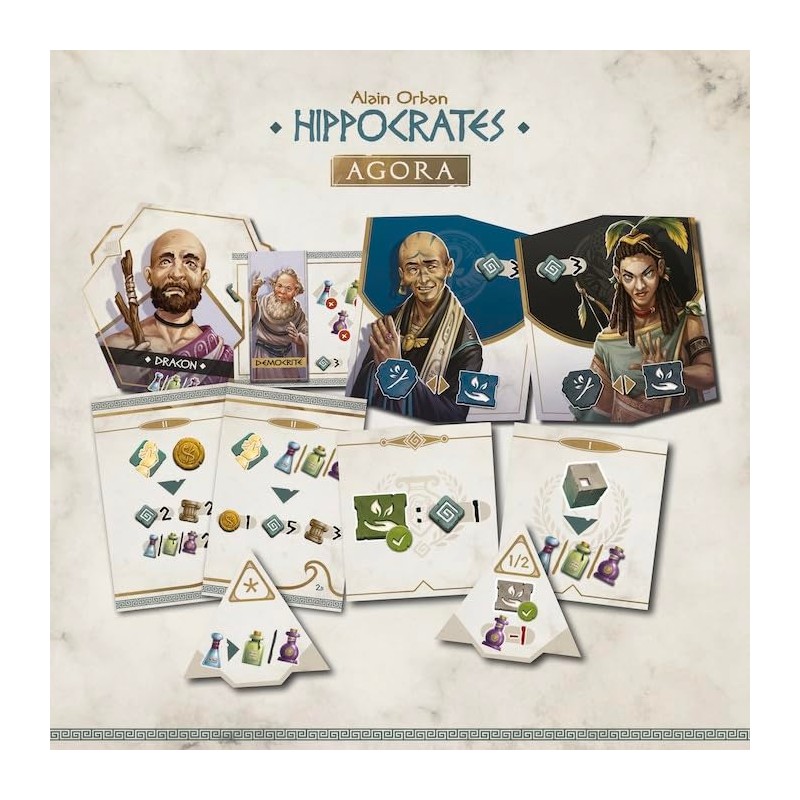 Hippocrates: Agora Expansion - Expansion for Hippocrates by Game Brewer