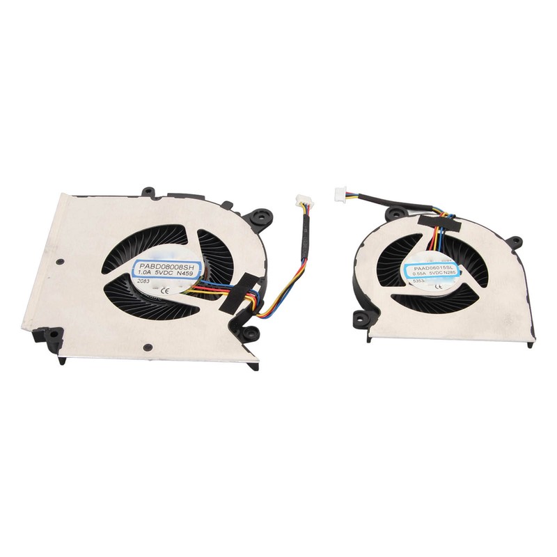 Laptop Cooling Fan Replacement 4 Pin Power Connector Compatible for