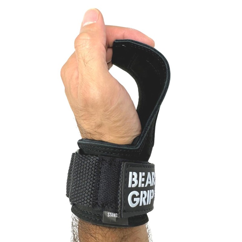 BEAR GRIP - Multi Grip Straps, Heavy Duty Weight Lifting