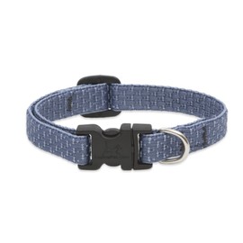LupinePet Eco 1/2" Mountain Lake 10-16" Adjustable Collar for Small Dogs
