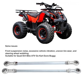 280mm ATV Tie Rods Kits Steering Ball Joint Tie Rod Kit for Quad Dirt Bike ATV Go Kart