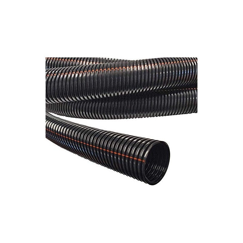 Electriduct 1/4" UV Rated Flame Retardant Wire Loom Black Nylon