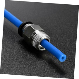 Baluue 3pcs PTFE Bowden Tube Extruder Kit Pneumatic Connectors for Printing High Temperature Resistant Low Friction Easy Installation Compatible Printers