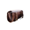 american blue Buffalo Leather Handlebar Saddle Motorcycle Bag Bicycle Tool