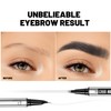 2-in-1 Dual Ended Microblading Eyebrow Pen & Eyebrow Brush, Waterproof