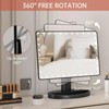 FUNTOUCH Large Lighted Makeup Mirror with Lights, Light Up Mirror