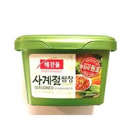Haechandle Seasoned Soybean Paste 1.1 Lb (500g) Tub (Pack of 2)