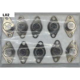 RCA 2N6468 RCA Power Transistor 10 Pack -120V  -4A  PNP BinL02