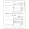 ComplyRight 1099-INT 4-Part Tax Form Set with Envelopes, Pack of