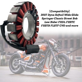 MOTOBULL Magneto Stator Coil 30017-07 Compatible With 2007 Harley Davidson Dyna Fatboy Heritage Softail
