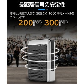 QuiExact Mini Portable Voice Amplifier Loudspeaker Audio Amplifier with Bluetooth 5.0 Wireless Microphone Recording Noise Reduction Lightweight Small 30w Loud Wireless Outdoor Guide Tour Teacher Gift