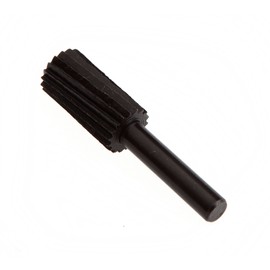 Forney 60073 Mounted File, Cylindrical Shaped with 1/4-Inch Shank, 1-Inch-by-1/2-Inch , Black