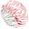 Amamba Shower Cap,100% Real Satin Lined Shower Cap for Women,Extra
