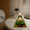 Orgonite Crystal Pyramid Crystal Chakra Amethyst Reiki Pyramid Health Pyramid