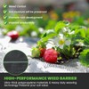 Land Guard 4ft×300ft Garden Weed Barrier Fabric - High Density