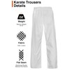 DUASASH Karate Gi Pants for Adult Martial Arts Pants Student