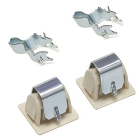 Hufopik PACK OF 2 279570 Dryer Door Latch Strike Kit Replacement Part - Exact suitable for Whirlpool Kenmore Roper KitchenAid Dryers - Replaces PS334230 AP3094183 279570VP 14205029 236877 420198