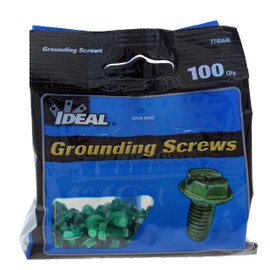 IDEAL Electrical 774044R Combination Grounding Screws (100 Pack)