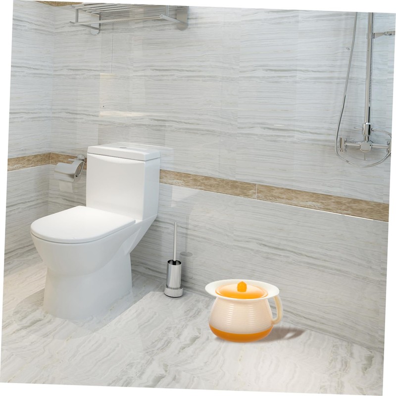Healeved Thicker Material Urinal Pail Pot Chamber Pot for Adults