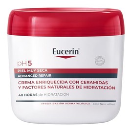 EUCERIN PH5 Advanced Repair Crema Corporal para Piel Muy Seca 450ml Enriquecida con Ceramidas y Factores Naturales de Hidratación