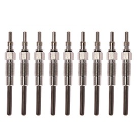 Diesel Glowplugs Glow Plugs Replacement for Ford 1988-1994 IDI (Indirect injection) 7.3 7.3L F350 F250 E250 E350 (Set of 8) F2TZ12A342A Replacement for Motorcraft ZD9