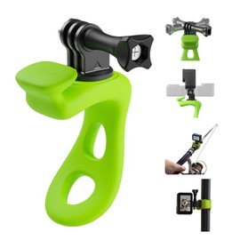 Camera Flexible Mount, Wrap Band for DJI Action 5 Pro 4 3, GoPro Hero13 12 11 10 9, Insta360 X4 GO3 GO 3S Ace, DJI Osmo Pocket, Bike Motorcycle Handlebar Roll Bar, Tube Clip Holder Attach Accessories