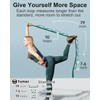 Tumaz Yoga Stretching Strap, 10 Thin-Loop Strap for Physical Therapy,