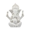 Kitchnexus Ganesha Buddha Statue Sandstone Sculpture Elephant Statue Buddha Figure