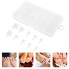 BIUDECO Nail Tips for Toes 100pcs Toe Nail Extensions Full