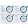4 packs of 90g moisturizing milk soap with milk and jojoba oil