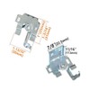 Namvo 10 Pcs Venetian Blind Standard 25mm Fixing Bracket for