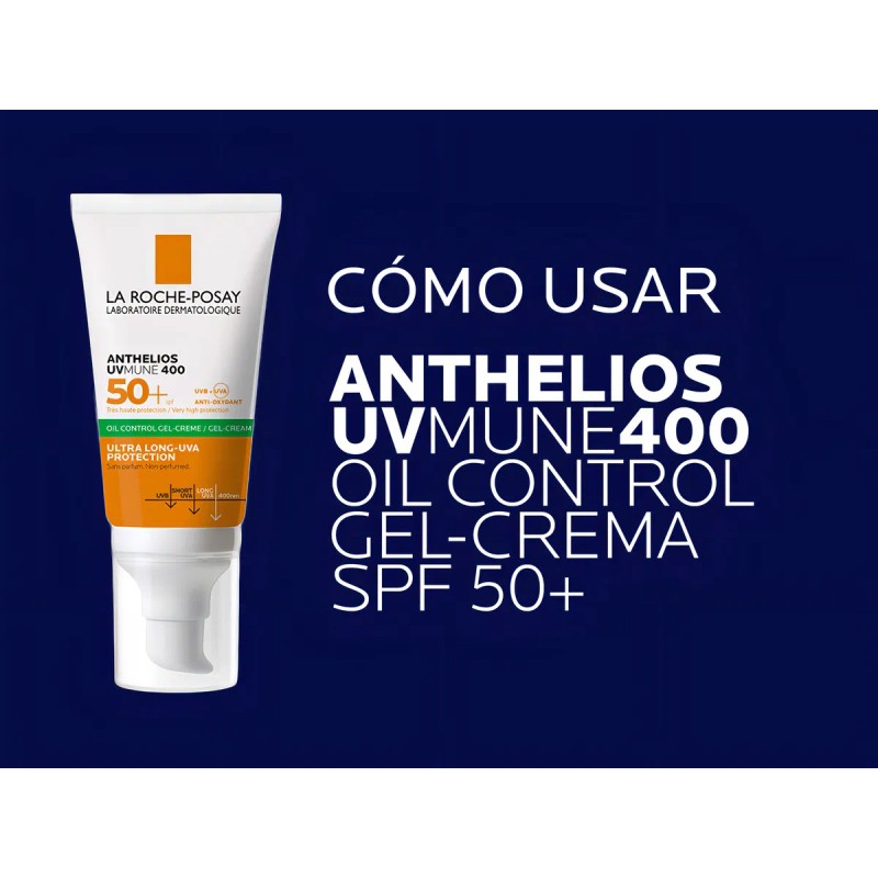 Protector Solar Anthelios Uvmune 400 Oil Control Toque Seco