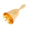 CAXUSD Decorative Metal Hand Bell Retro Style Call Bell for